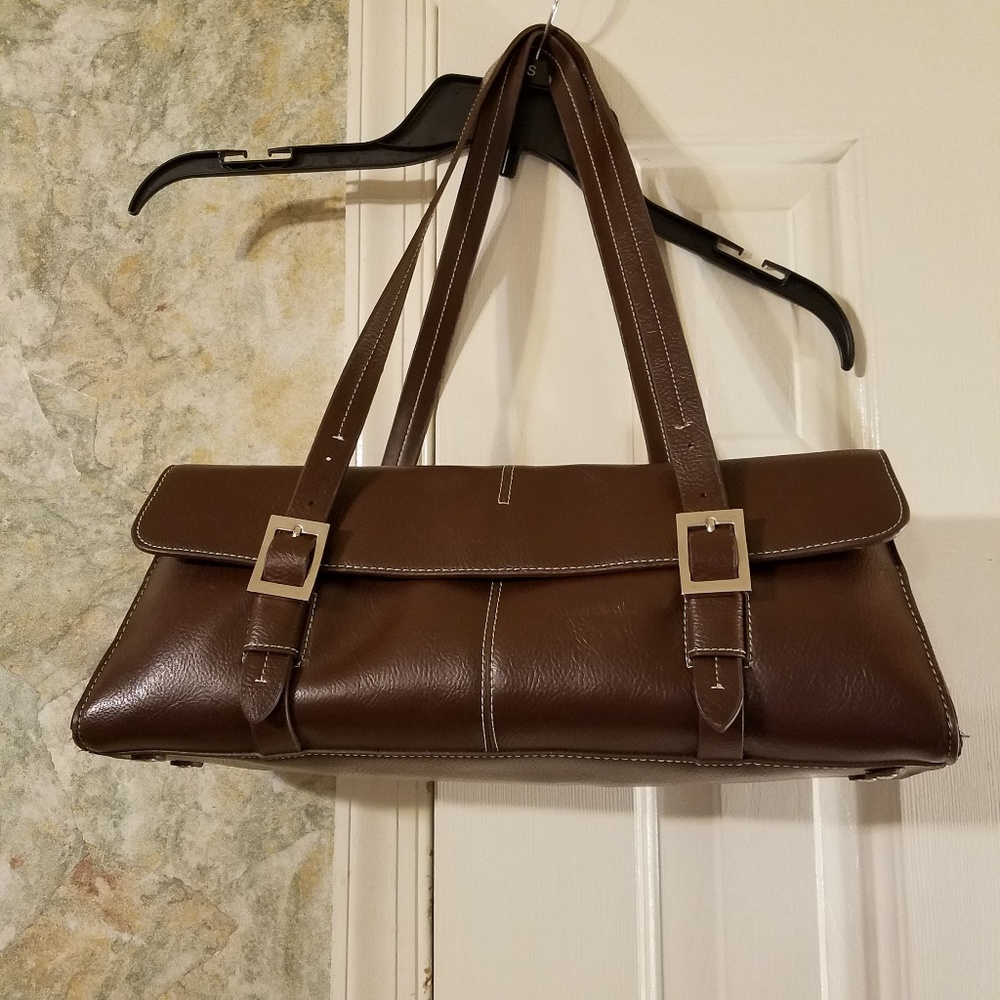 📢 K Cole Reaction | Brown Top Handle Satchel - Picture 3 of 8